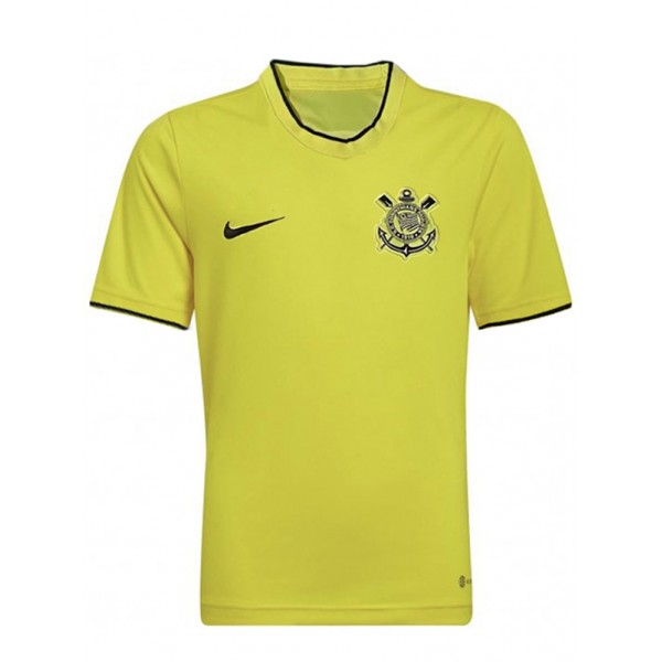 Corinthians special edition jersey yellow soccer uniform men's sportswear football kit top sports shirt 2023-2024