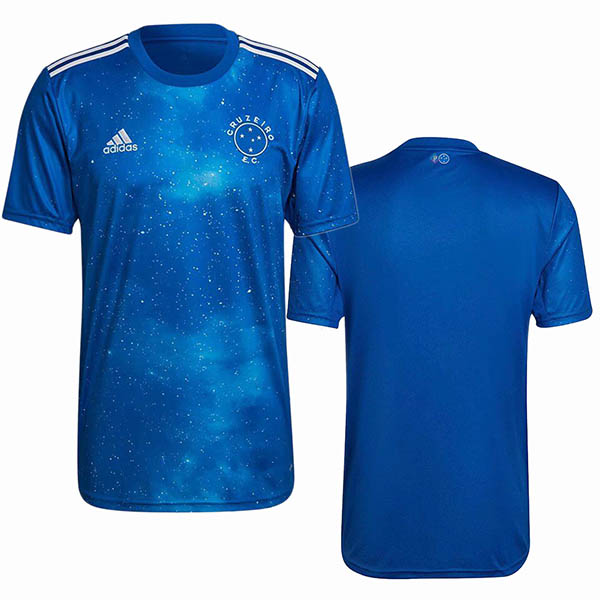Cruzeiro home jersey soccer uniform men's first football top shirt 2022-2023
