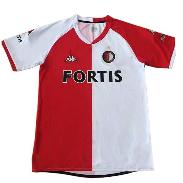 Feyenoord home vintage soccer jersey match men's first sportswear football shirt 2008