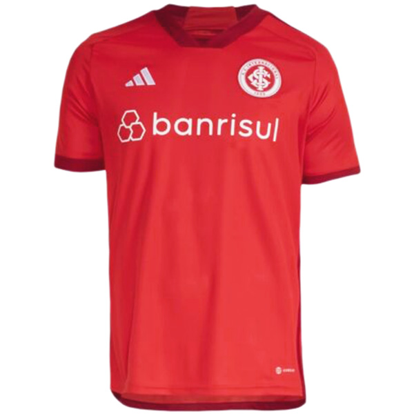 Internacional home jersey soccer uniform men's first sports football kit red top shirt 2023-2024