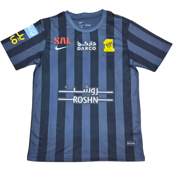 Ittihad away jersey soccer uniform men's second sportswear football kit top shirt 2023-2024