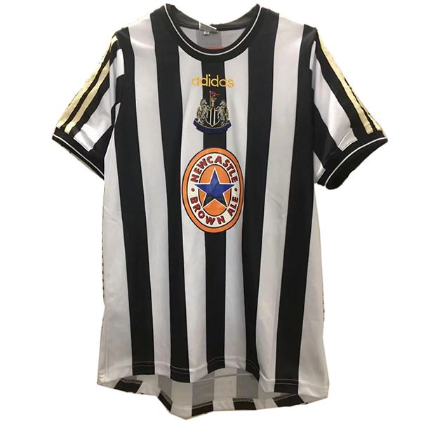 Newcastle United Home Retro Jersey Men's Soccer Sportwear Football Shirt 1997-99