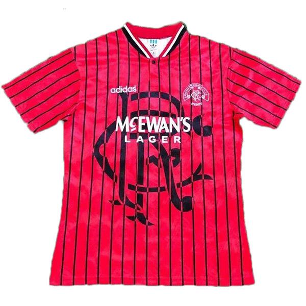 Rangers away retro soccer jersey maillot match men's second sportwear football shirt 1994-1995