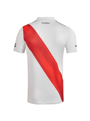 River plate home jersey soccer uniform men's first football kit tops sports shirt 2022-2023