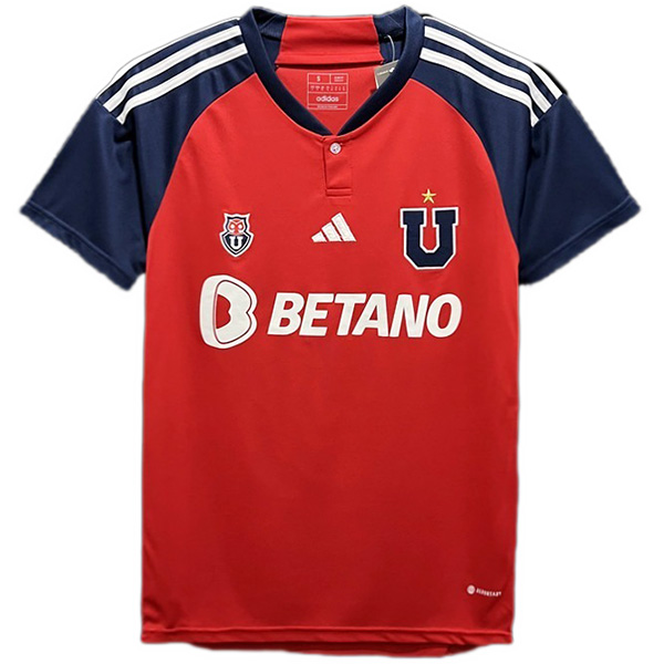 Universidad de Chile away jersey soccer uniform men's second sportswear football kit top shirt 2023-2024