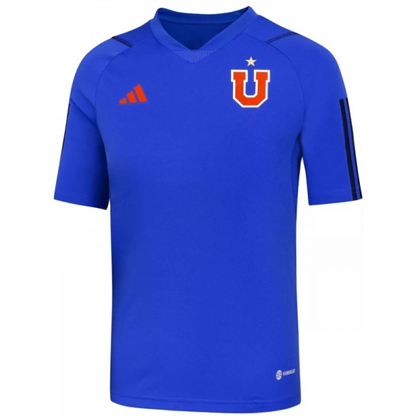 Universidad de Chile blue jersey soccer uniform men's sportswear football kit top shirt 2023-2024