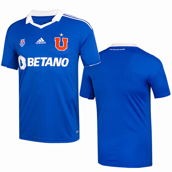Universidad de Chile home jersey soccer match men's first sportswear football tops sport shirt 2022-2023