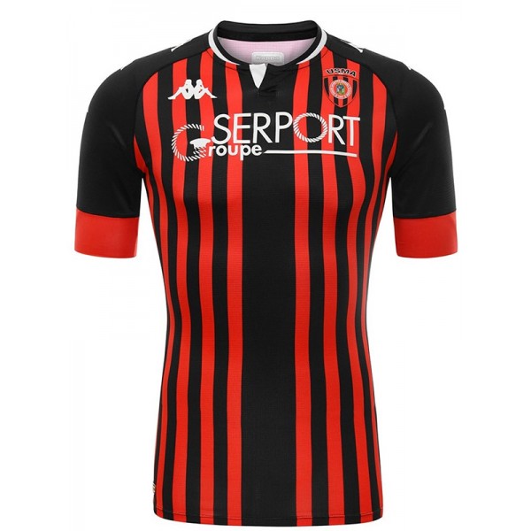 USM Alger home jersey soccer uniform men's first football kit tops sport shirt 2023-2024