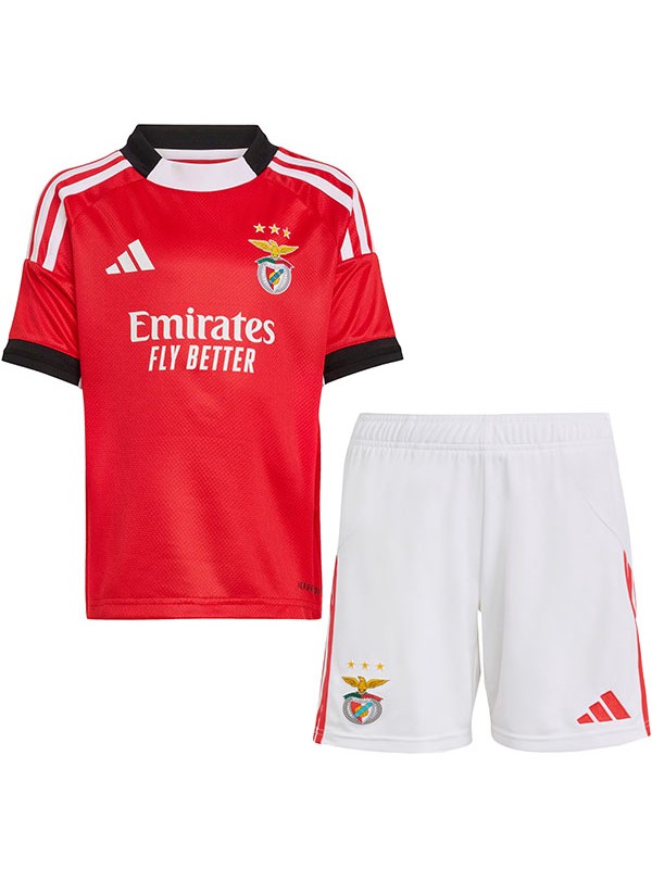 Benfica home kids kit childrens jersey 2025-2026