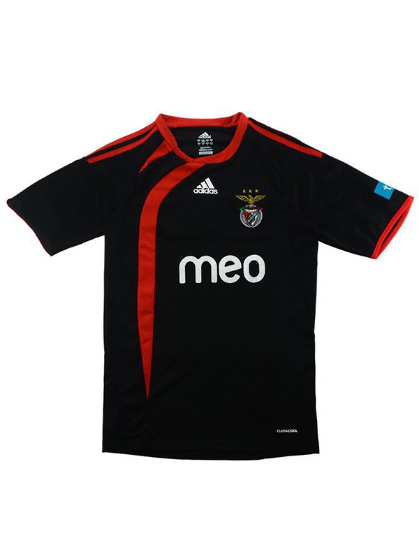 Benfica away jersey retro soccer match men's second sportswear football tops sport shirt 2009-2010
