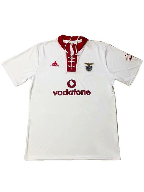 Benfica away retro jersey men's second sportswear football tops sport shirt 2004-2005