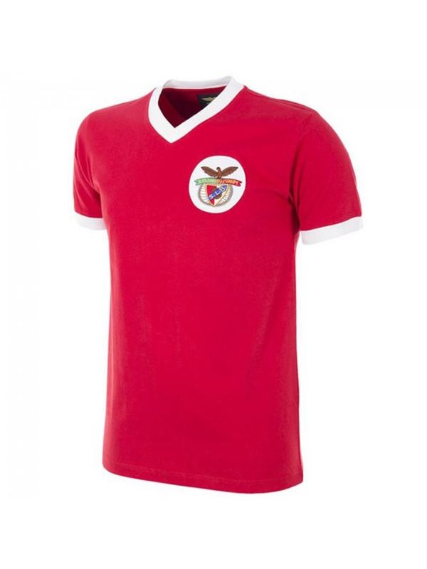 Benfica home retro jersey men's first sportswear football tops sport shirt 1974-1975