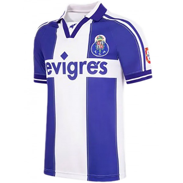 Porto home retro jersey soccer uniform men's first sportswear football kit top shirt 1998-1999