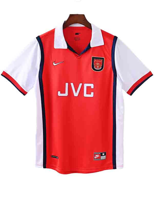 Arsenal home jersey mens retro shirt 1998-1999