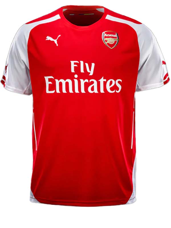 Arsenal home jersey mens retro shirt 2014-2015