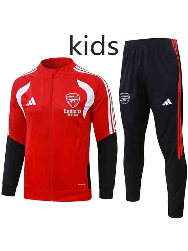 Arsenal kids jacket children red training tracksuit 2026-2027