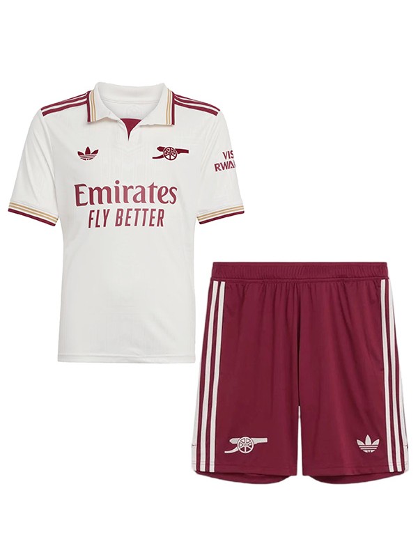 Arsenal third kids kit childrens jersey 2025-2026