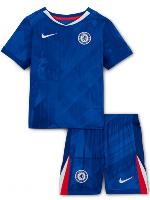 Chelsea home kids kit childrens jersey 2025-2026