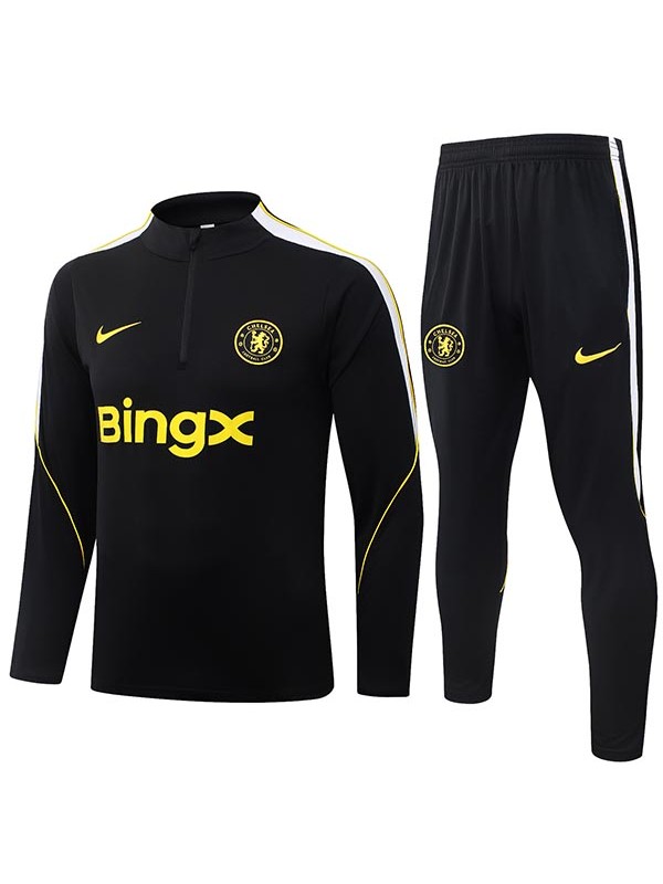 Chelsea tracksuit mens black training kit 2026-2027