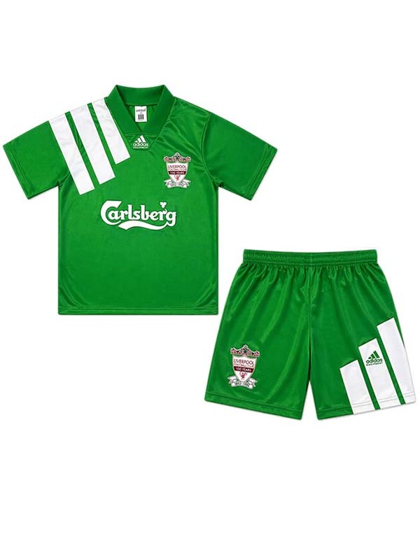 Liverpool away kids kit childrens retro jersey 1992-1993