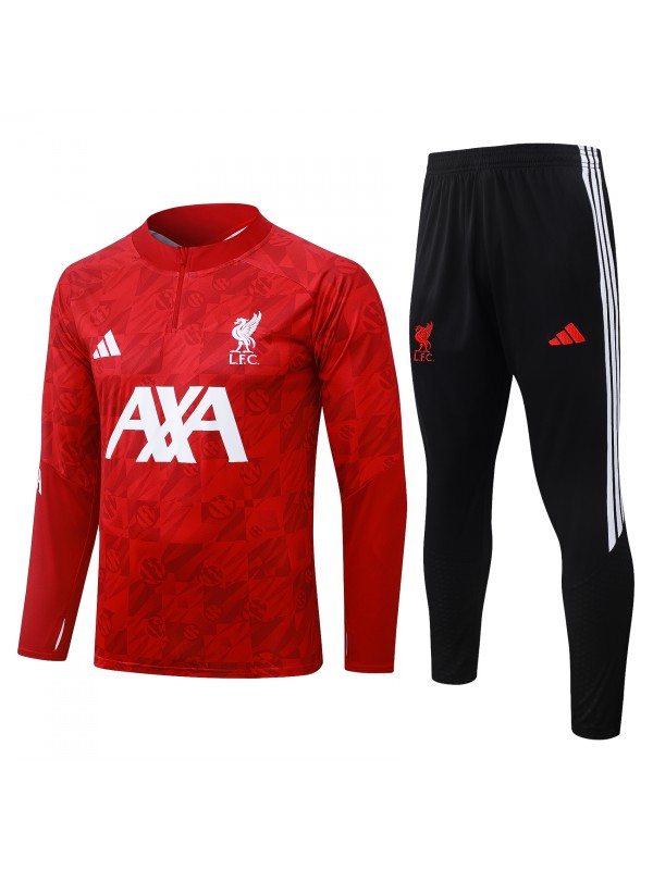 Liverpool tracksuit mens red black training kit 2026-2027