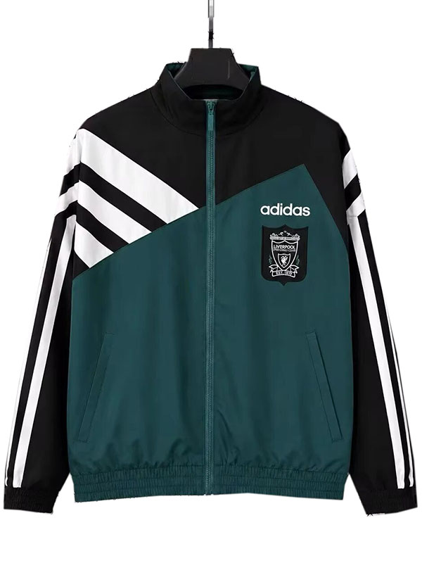 Liverpool windbreaker jacket mens dark green tracksuit 2026-2027