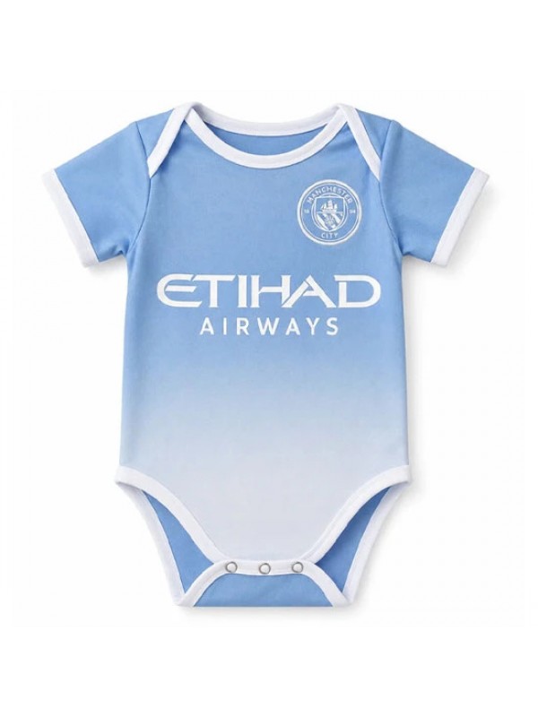 Manchester city home baby onesies bodysuit jersey 2026-2027