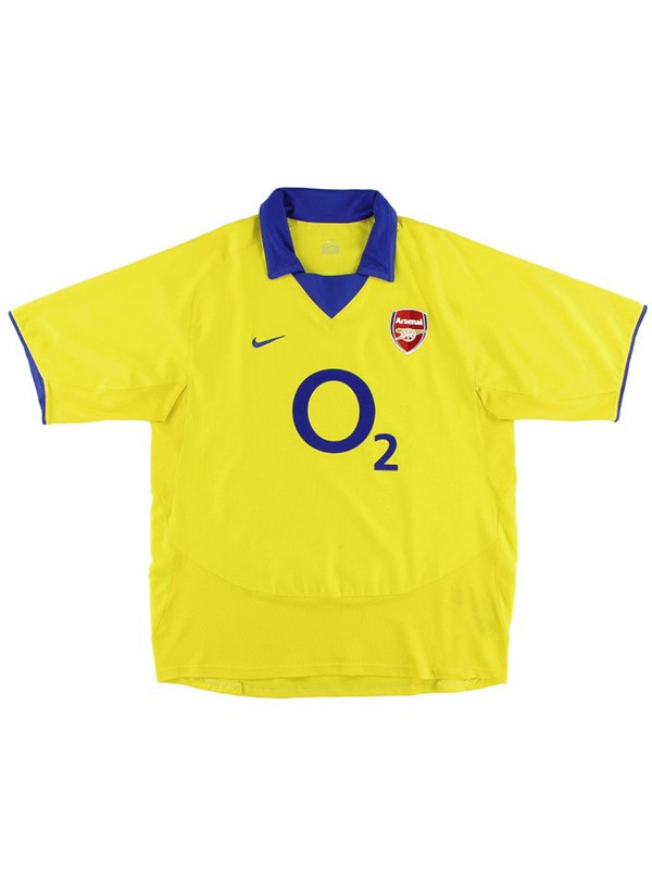 Arseanal away retro jersey second soccer uniform men's football kit top shirt 2003-2005