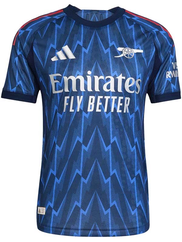 Arsenal maglia da trasferta uniforme da calcio seconda maglia da calcio sportiva da uomo top shirt 2025-2026