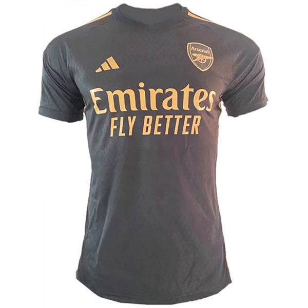 Arsenal black concept jersey player version soccer uniform men's football kit top sports shirt 2023-2024