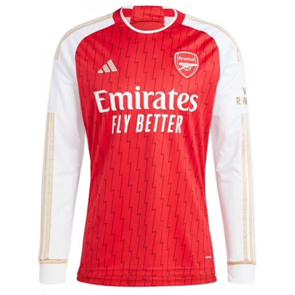 Arsenal home long sleeve jersey soccer uniform men's first football kit sports tops shirt 2023-2024