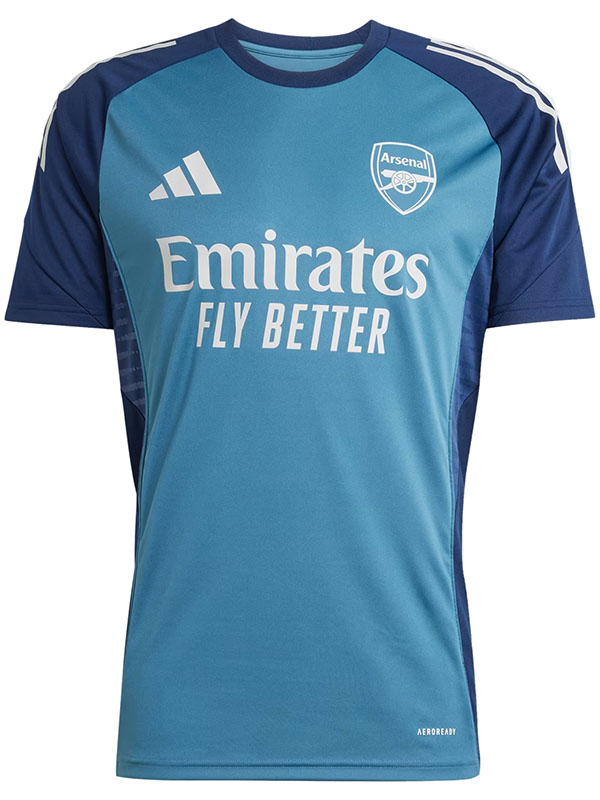 Arsenal maglia da calcio da uomo versione giocatore da allenamento pre-partita divisa da calcio abbigliamento sportivo verde acqua maglia da calcio 2025-2026