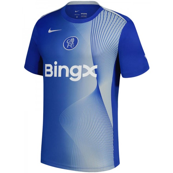 Chelsea maglia pre-partita calcio blu adulti uniforme allenamento maschile 2026-2027