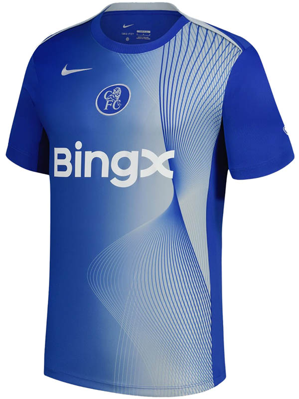 Chelsea maglia pre-partita calcio blu adulti uniforme allenamento maschile 2026-2027