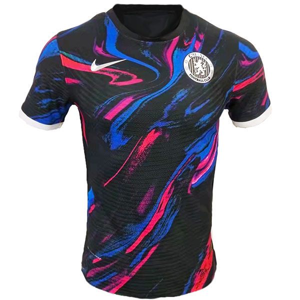 Chelsea special player version jersey soccer uniform men's sportswear football tops sport black purple shirt 2022-2023