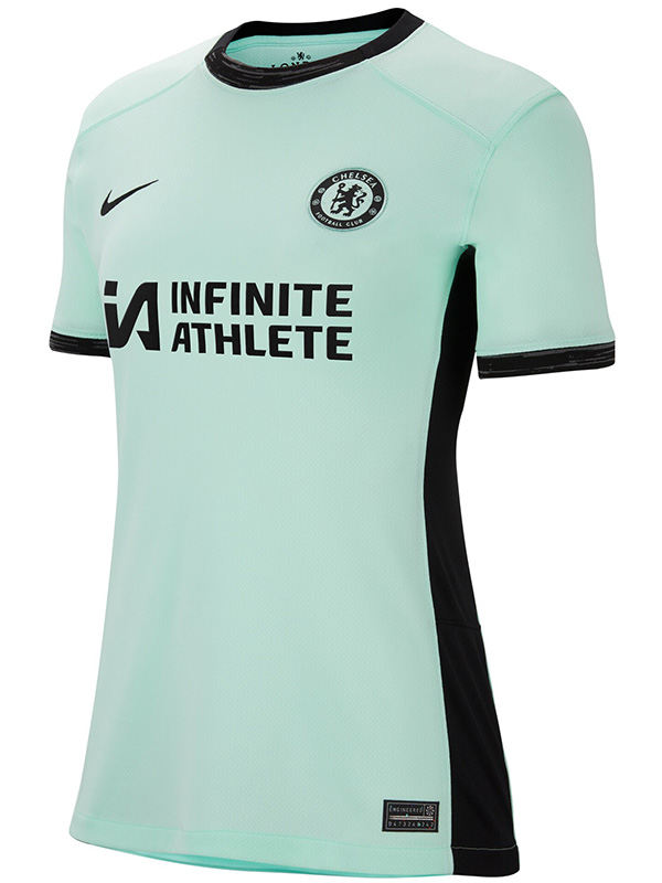 Chelsea third female jersey women's 3rd soccer uniform ladies sportswear football tops sport shirt 2023-2024