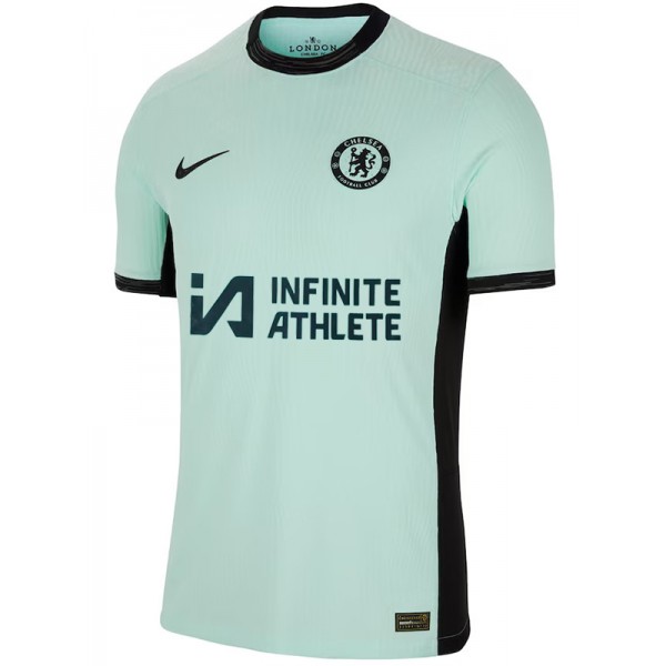 Chelsea third jersey soccer uniform men's 3rd football kit tops sport shirt 2023-2024