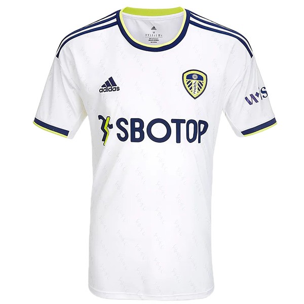 Leeds United home jersey soccer uniform men's first sportswear football kit top sports shirt 2022-2023
