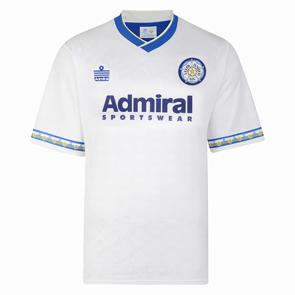 Leeds United home retro jersey men's first sportswear football shirt 1992-1993