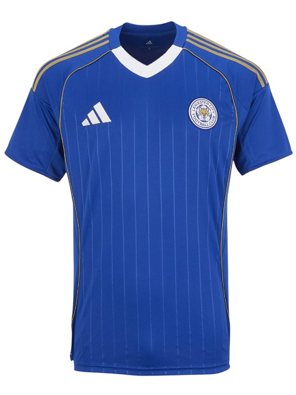 Leicester city maglia da casa uniforme da calcio per adulti maglia sportiva prima divisa da calcio maschile 2025-2026