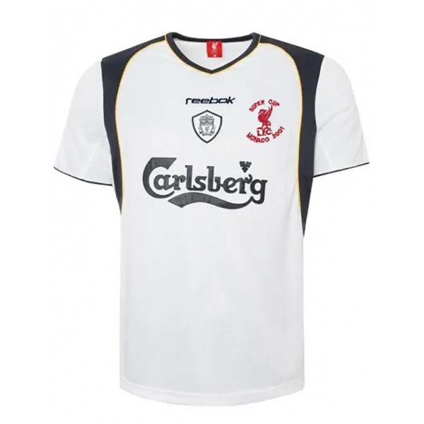 Liverpool away retro jersey soccer uniform men's second sportswear football kit top shirt 2001-2002