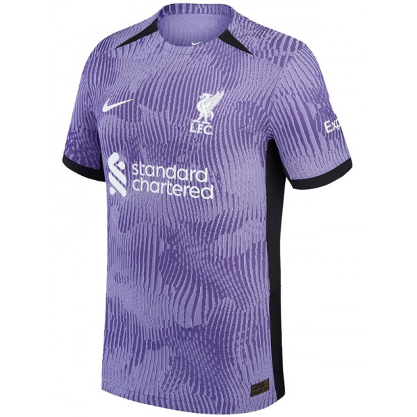 Liverpool third jersey soccer uniform LFC men's 3rd football kit top sports shirt 2023-2024