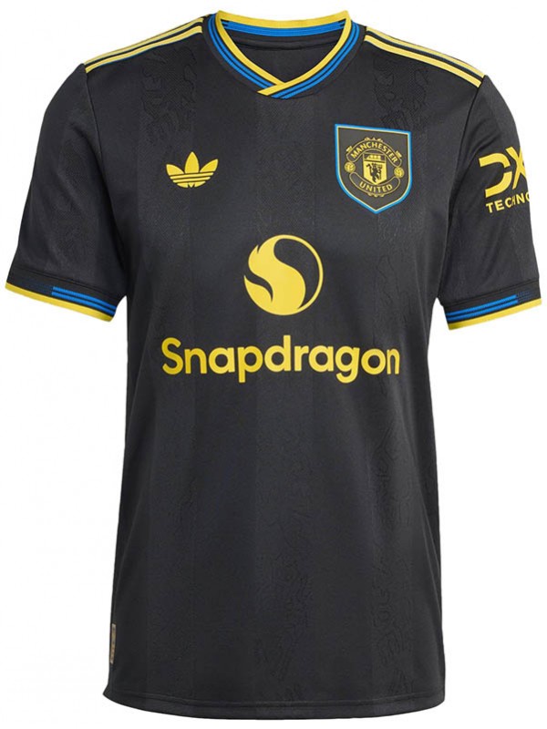 Manchester united terza maglia uniforme da calcio per adulti maglia da calcio da uomo terza maglia da calcio top maglietta sportiva 2025-2026