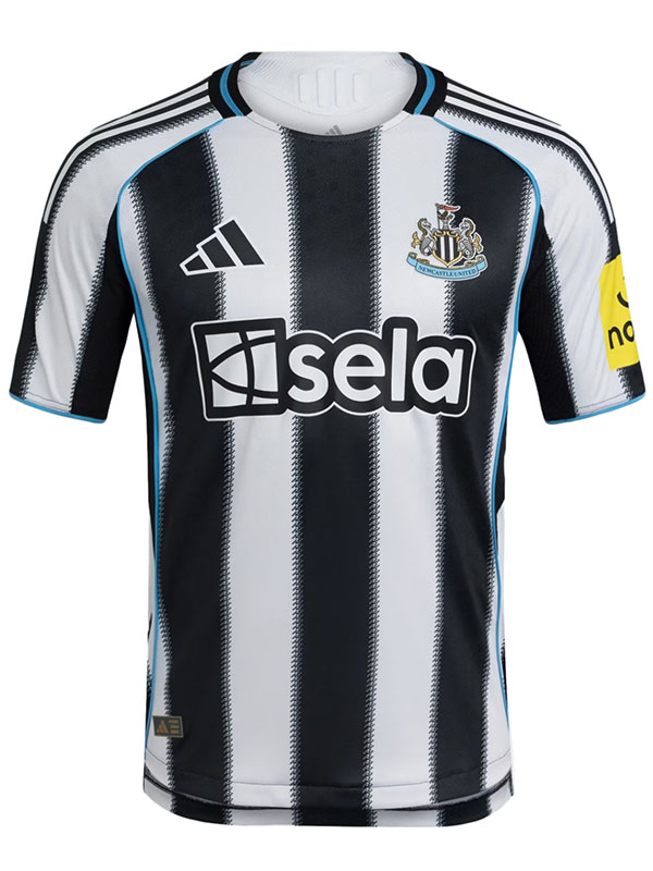 Newcastle United maglia da casa uniforme da calcio per adulti maglia sportiva top prima maglia da calcio maschile 2025-2026