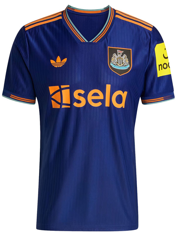 Newcastle united terza maglia da calcio per adulti terza maglia da calcio da uomo maglietta sportiva 2025-2026