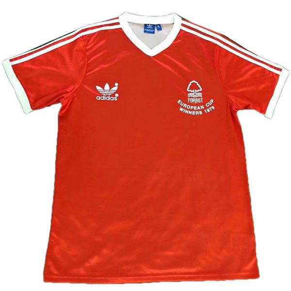 Nottingham forest home retro jersey champions league maillot match men's 1st soccer sportwear football shirt 1979