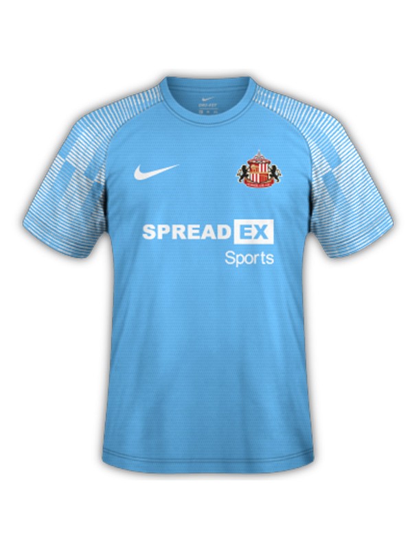 Sunderland away jersey soccer uniform men's second sportswear football kit tops sport shirt 2022-2023