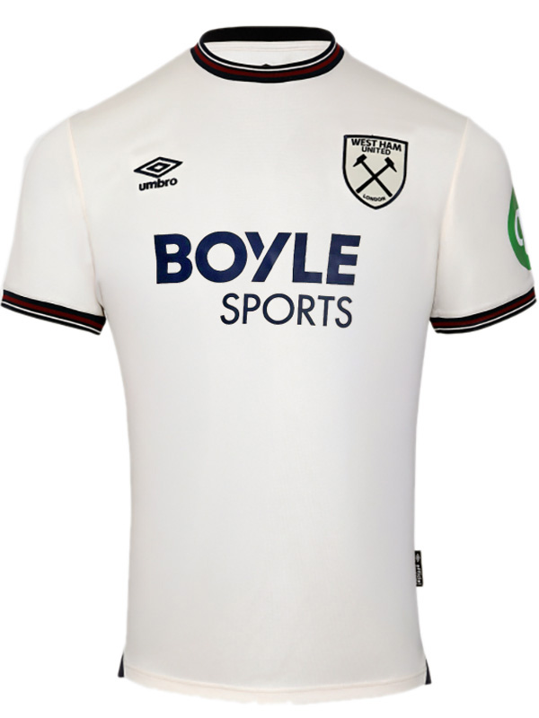 West ham united maglia da trasferta per adulti divisa da calcio seconda divisa sportiva da uomo maglia da calcio 2025-2026