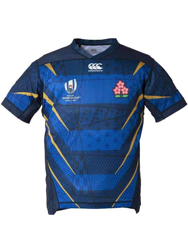 Japan away 2019 word cup rugby jersey national team RWC men's replica shirt blue