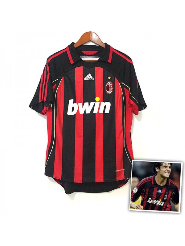 AC Milan Home KAKA Retro Jersey 2006